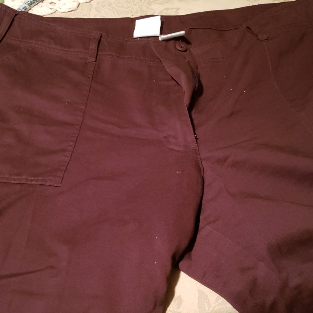 Chocolate colored  capris